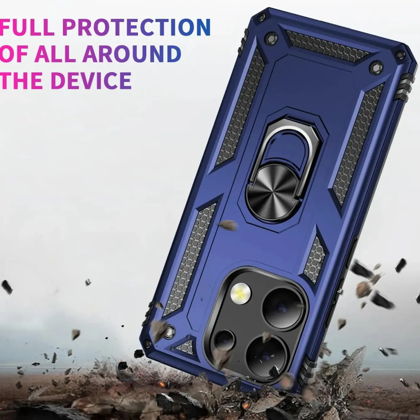 Xiaomi Redmi Note 13 4G - Outdoor Hardcase mit Ringhalter