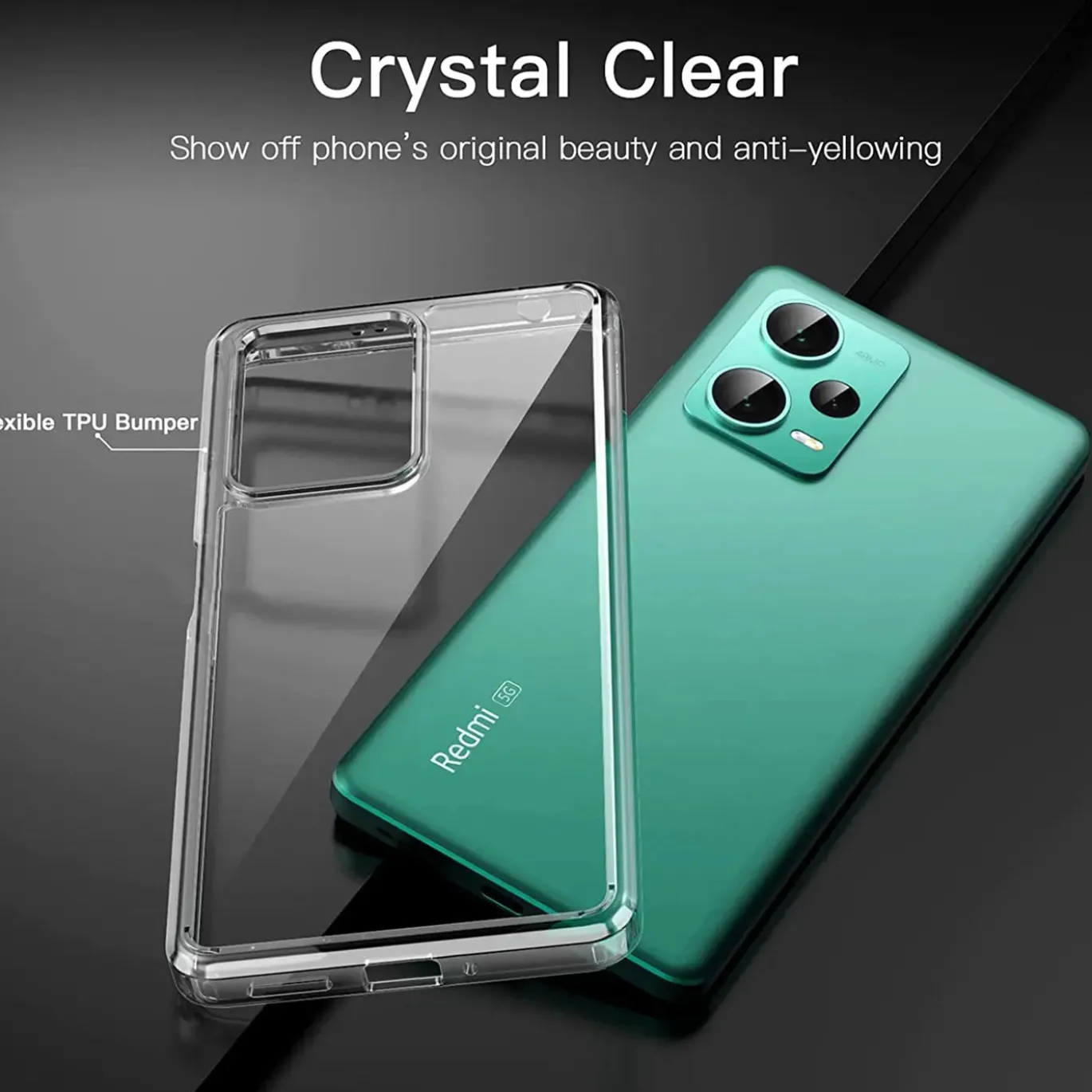 Xiaomi Redmi Note 12 5G - Slim Clear Case Hülle