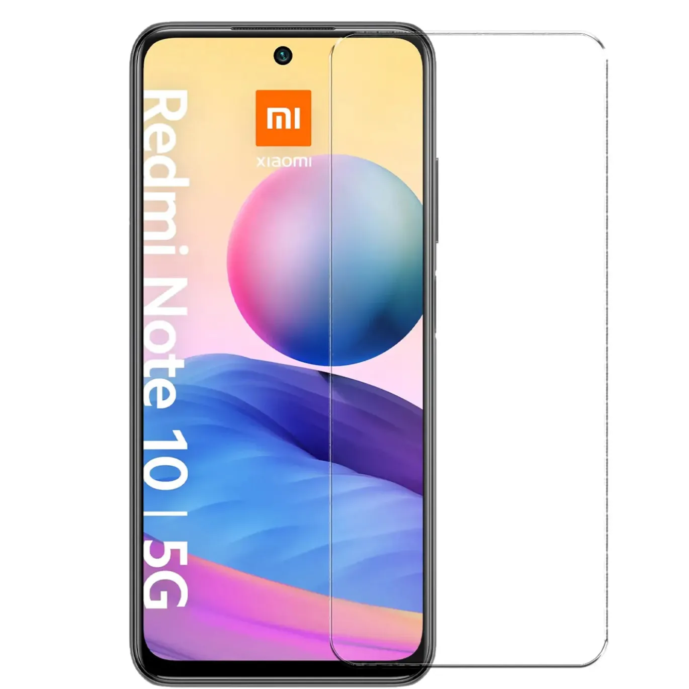 Xiaomi Redmi Note 10 5G - 2x 9H Panzer Glasfolie, Displayfolie