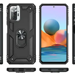 Xiaomi Redmi Note 10 Pro - Outdoor Hardcase mit Ringhalter