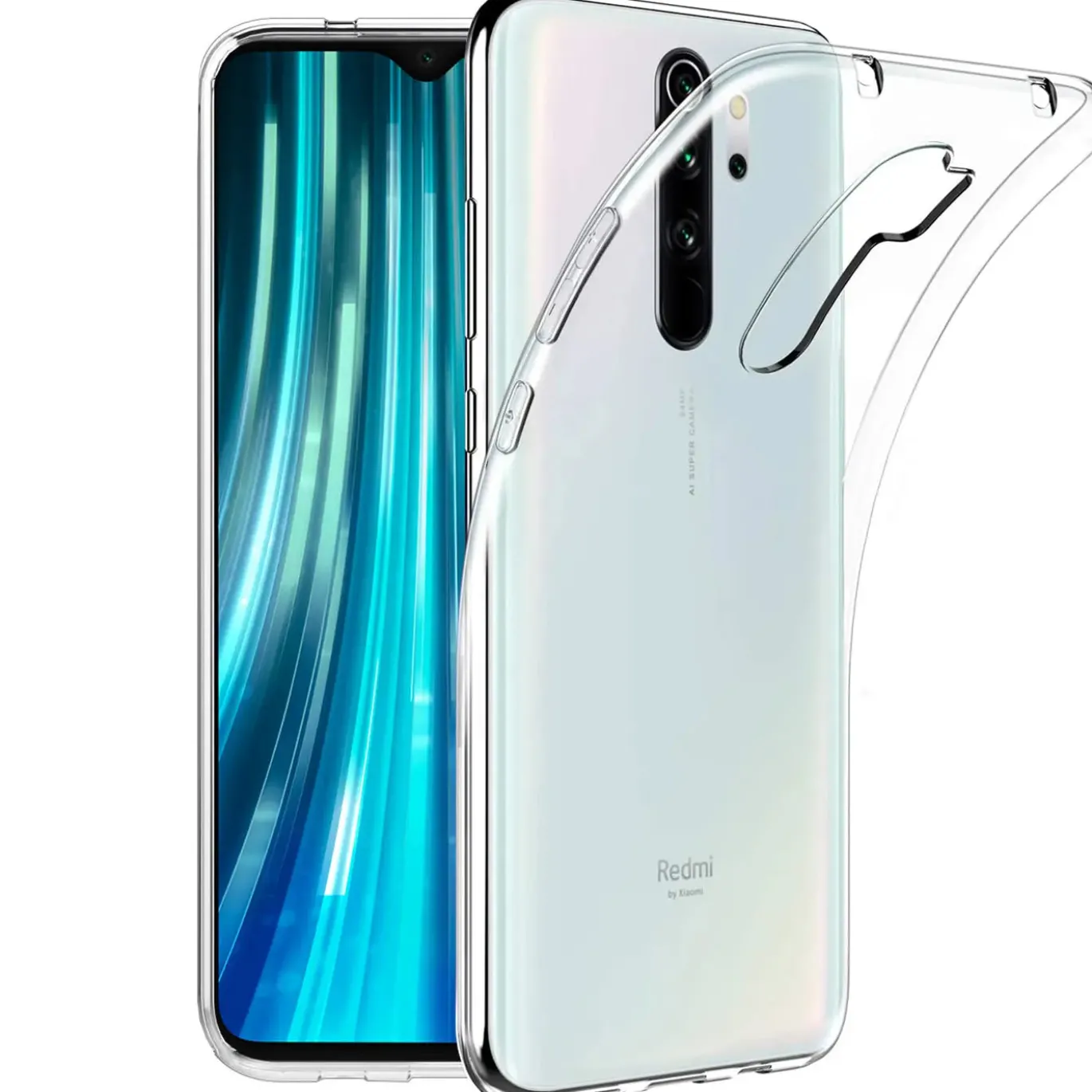 Xiaomi Redmi Note 8 Pro - Slim Clear Case Hülle