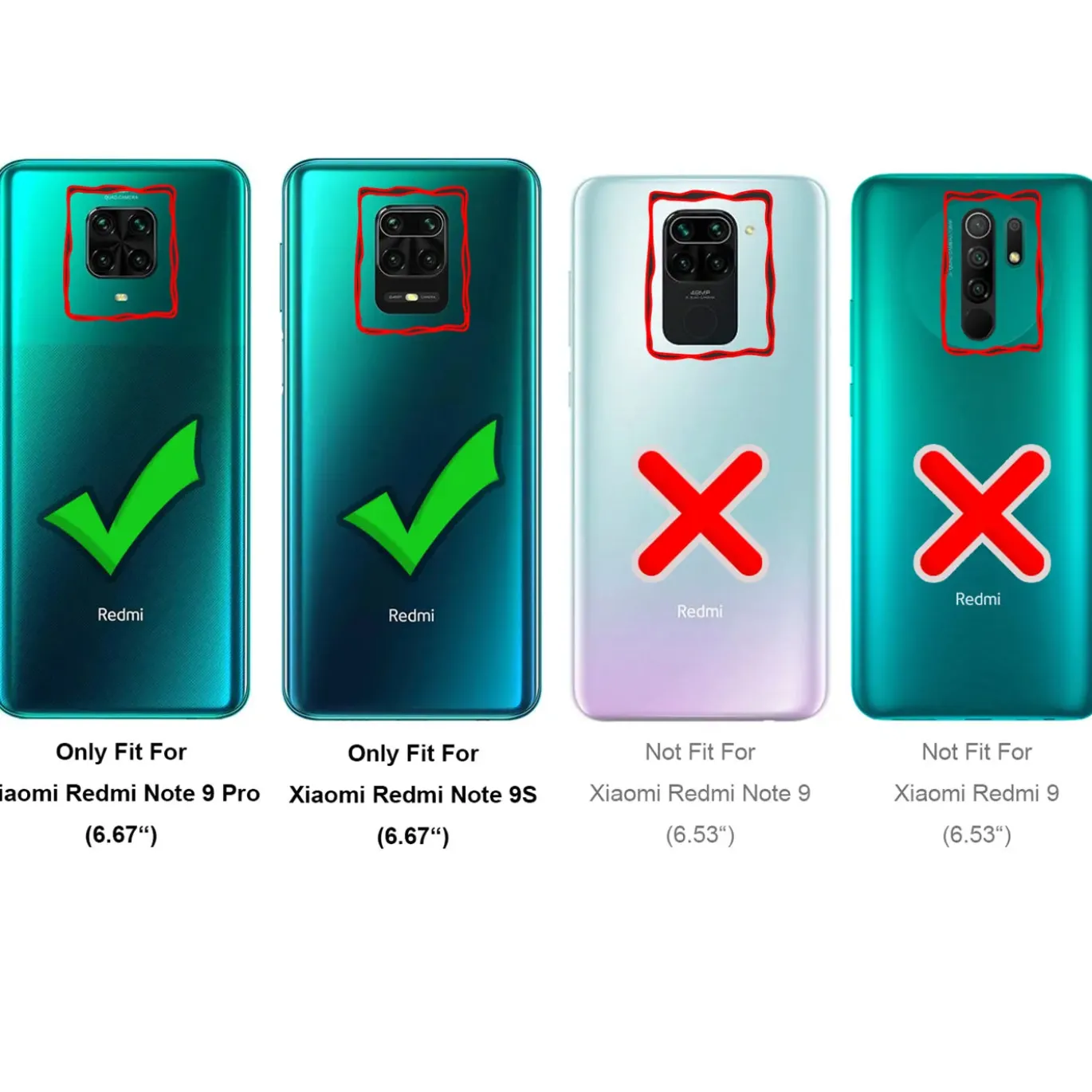 Xiaomi Redmi Note 9 Pro / 9S - 2x 9H Panzer Glasfolie, Displayfolie