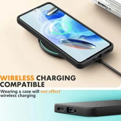 Xiaomi Redmi Note 12 Pro 5G - Slim Silikon Backcover Schwarz