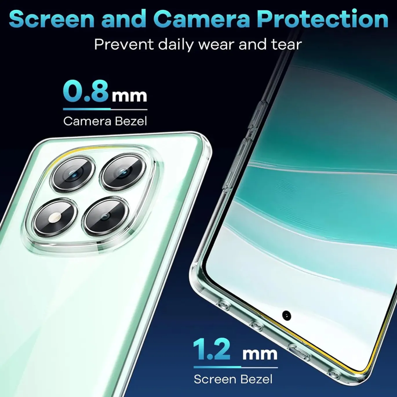 Xiaomi Redmi Note 14 Pro 5G - Slim Clear Case Hülle