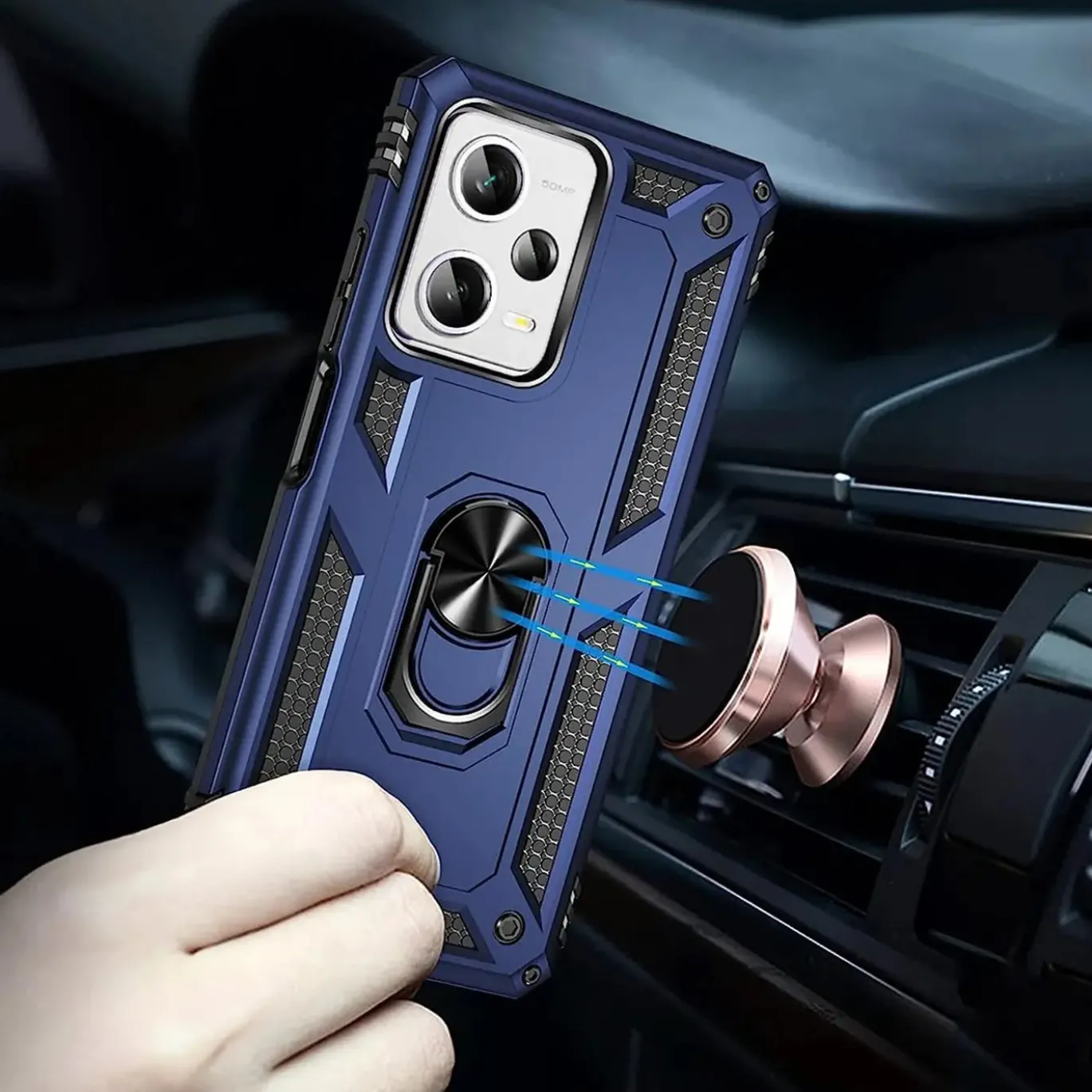 Xiaomi Redmi Note 12 Pro 5G - Outdoor Hardcase mit Ringhalter