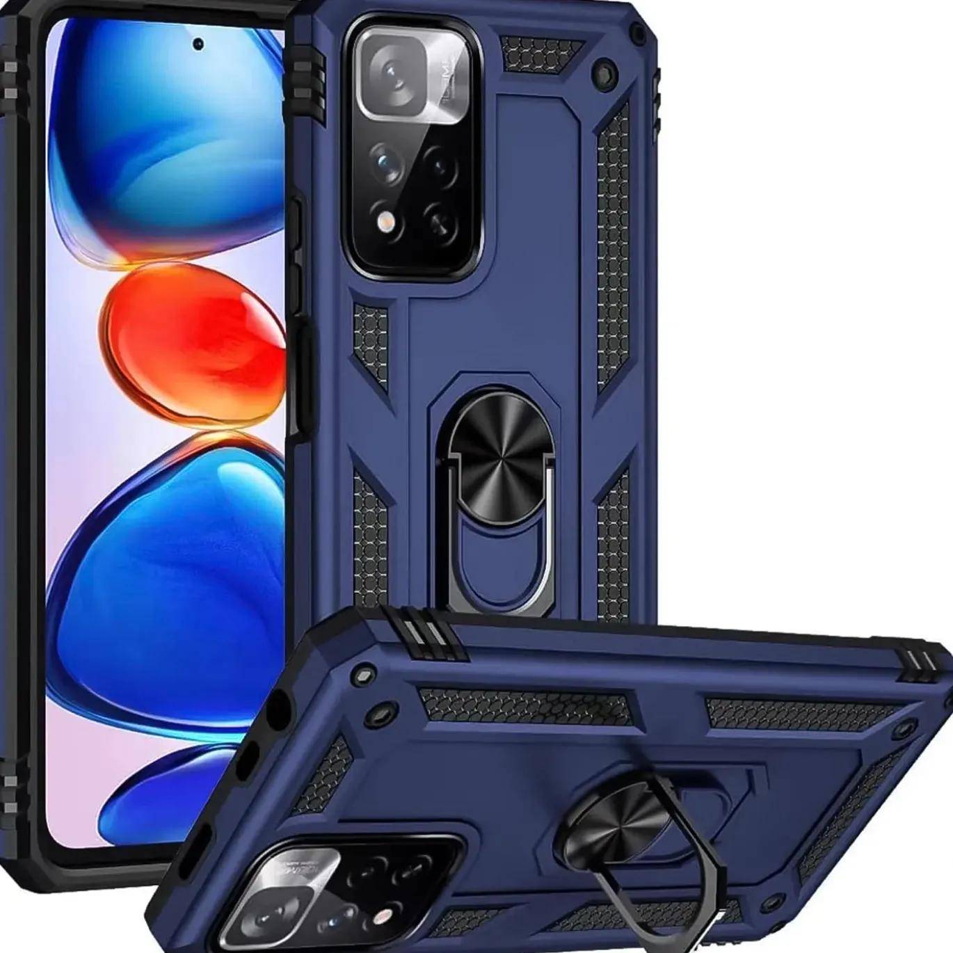 Xiaomi Redmi Note 11 Pro+ 5G - Outdoor Hardcase mit Ringhalter
