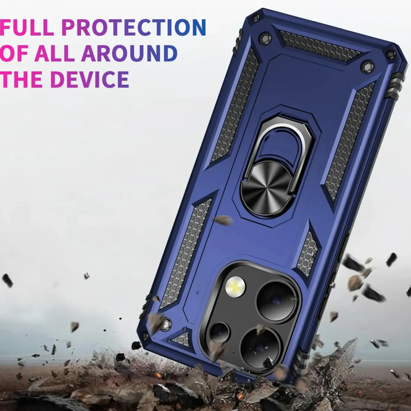 Xiaomi Redmi Note 13 Pro 4G - Outdoor Hardcase mit Ringhalter
