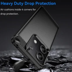 Xiaomi Redmi Note 13 Pro 5G - Carbon Case Hülle, stoßfest