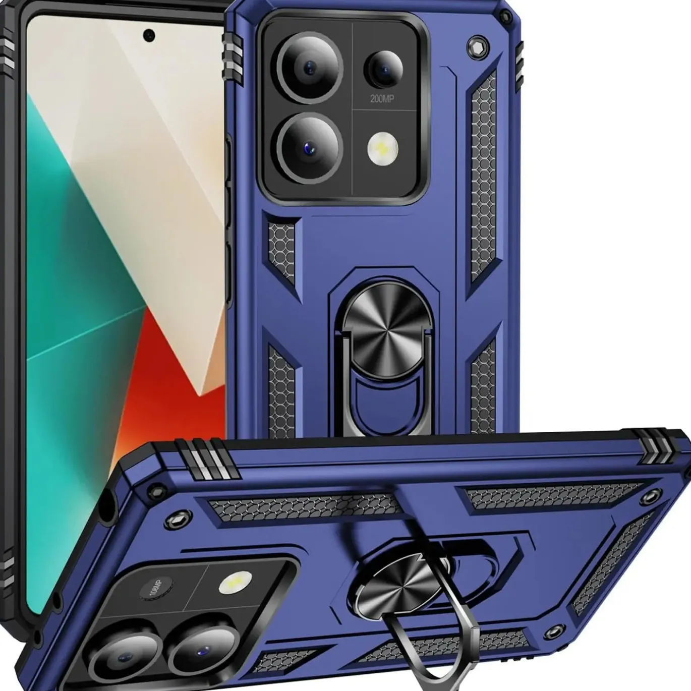 Xiaomi Redmi Note 13 Pro 5G - Outdoor Hardcase mit Ringhalter