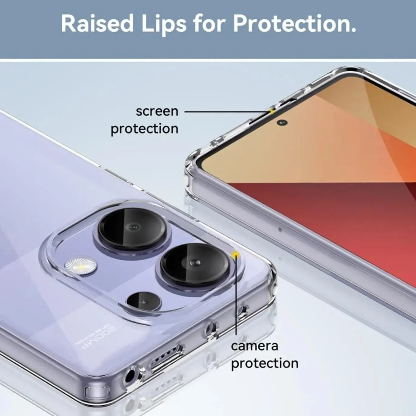 Xiaomi Redmi Note 13 Pro 4G - Slim Clear Case Hülle