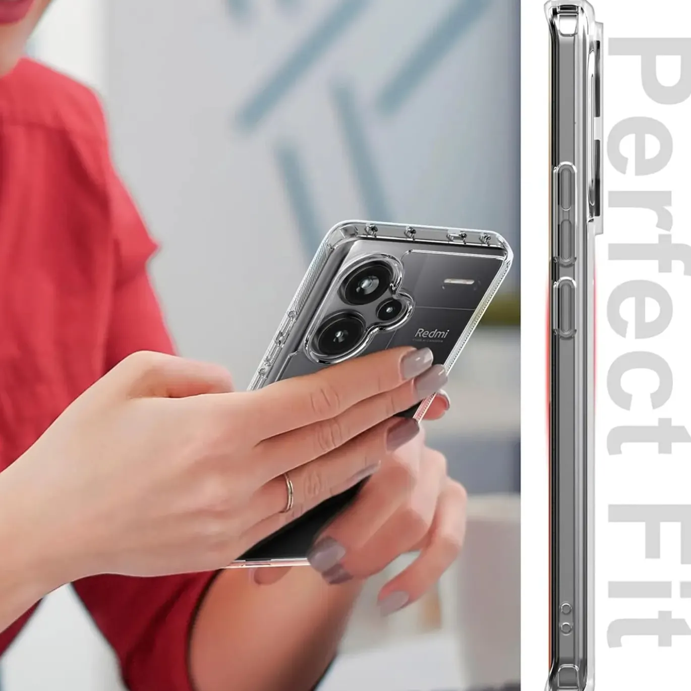 Xiaomi Redmi Note 13 Pro+ 5G - Slim Clear Case Hülle