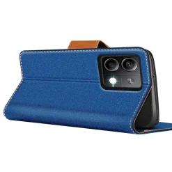 Xiaomi Redmi Note 13 Pro 5G - Jeanslook Klapphülle mit Kartenfach
