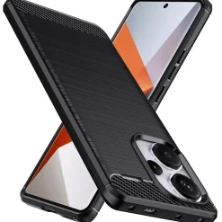 Xiaomi Redmi Note 13 Pro+ 5G - Carbon Case Hülle, stoßfest