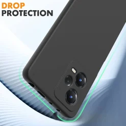 Xiaomi Redmi Note 12 Pro Plus 5G - Slim Silikon Backcover Schwarz