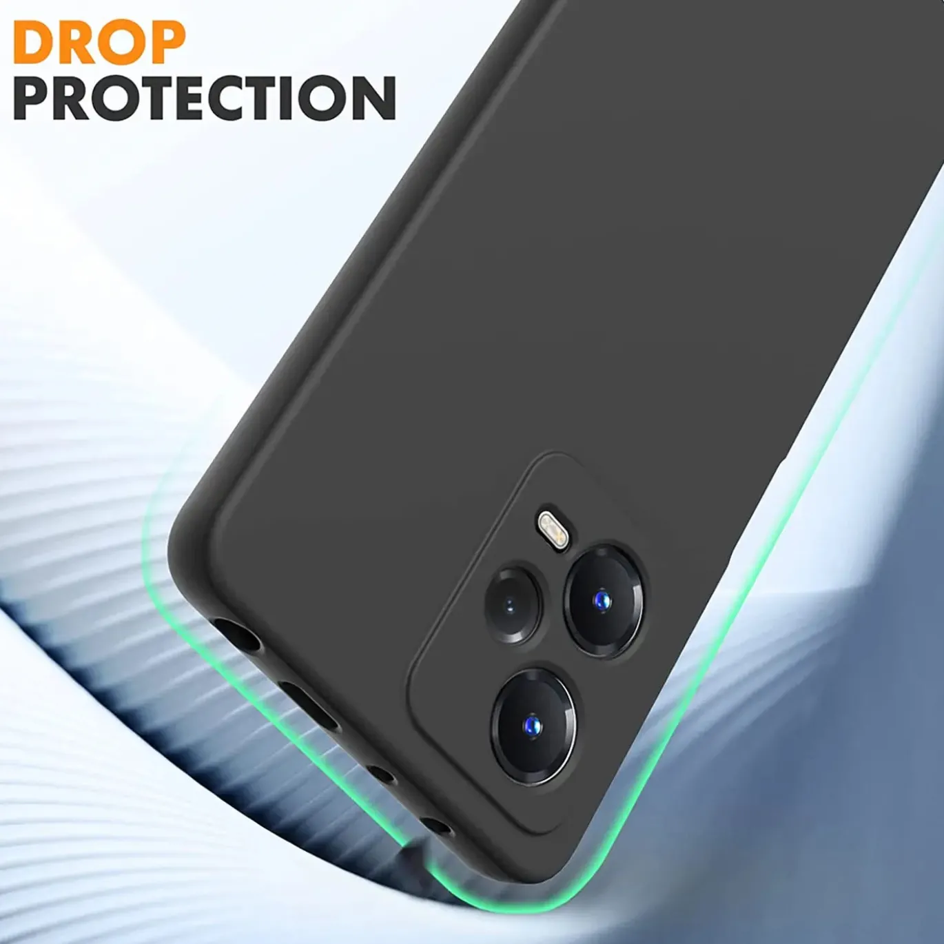 Xiaomi Redmi Note 12 Pro Plus 5G - Slim Silikon Backcover Schwarz