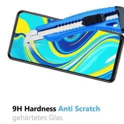 Xiaomi Redmi Note 9S - 9H Displayschutzfolie 2x Display & Kamera