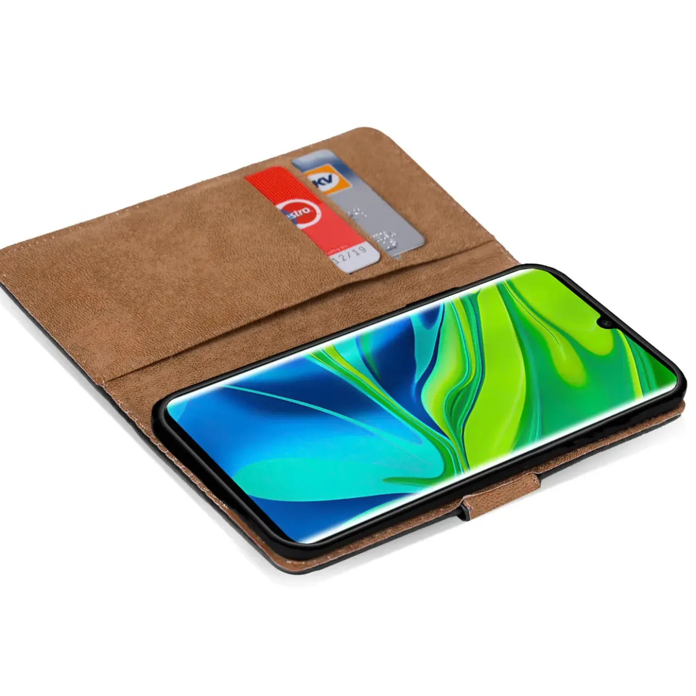 Xiaomi Redmi Note 8T - Klapphülle mit Kartenfächern
