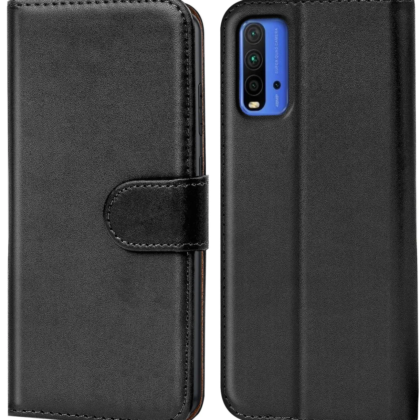 Xiaomi Redmi 9T - Klapphülle mit Kartenfächern