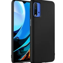 Xiaomi Redmi 9T - Slim Silikon Backcover Schwarz
