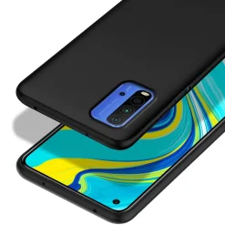 Xiaomi Redmi 9T - Slim Silikon Backcover Schwarz