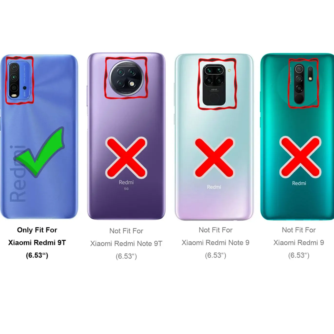 Xiaomi Redmi 9T - 2x 9H Panzer Glasfolie, Displayfolie