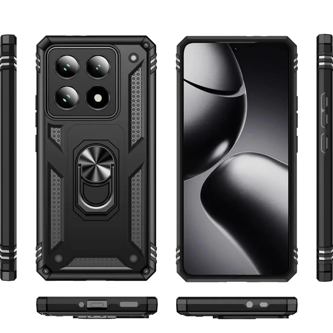 Xiaomi 14T - Outdoor Hardcase mit Ringhalter