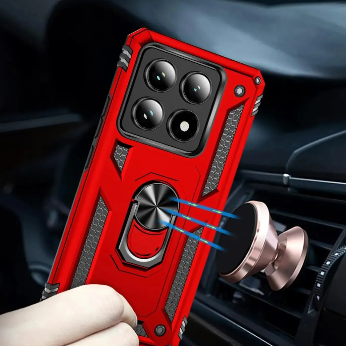 Xiaomi 14T - Outdoor Hardcase mit Ringhalter