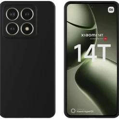 Xiaomi 14T - Slim Silikon Backcover Schwarz