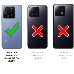 Xiaomi 13T / 13T Pro - 9H Displayschutzfolie 2x Display & Kamera