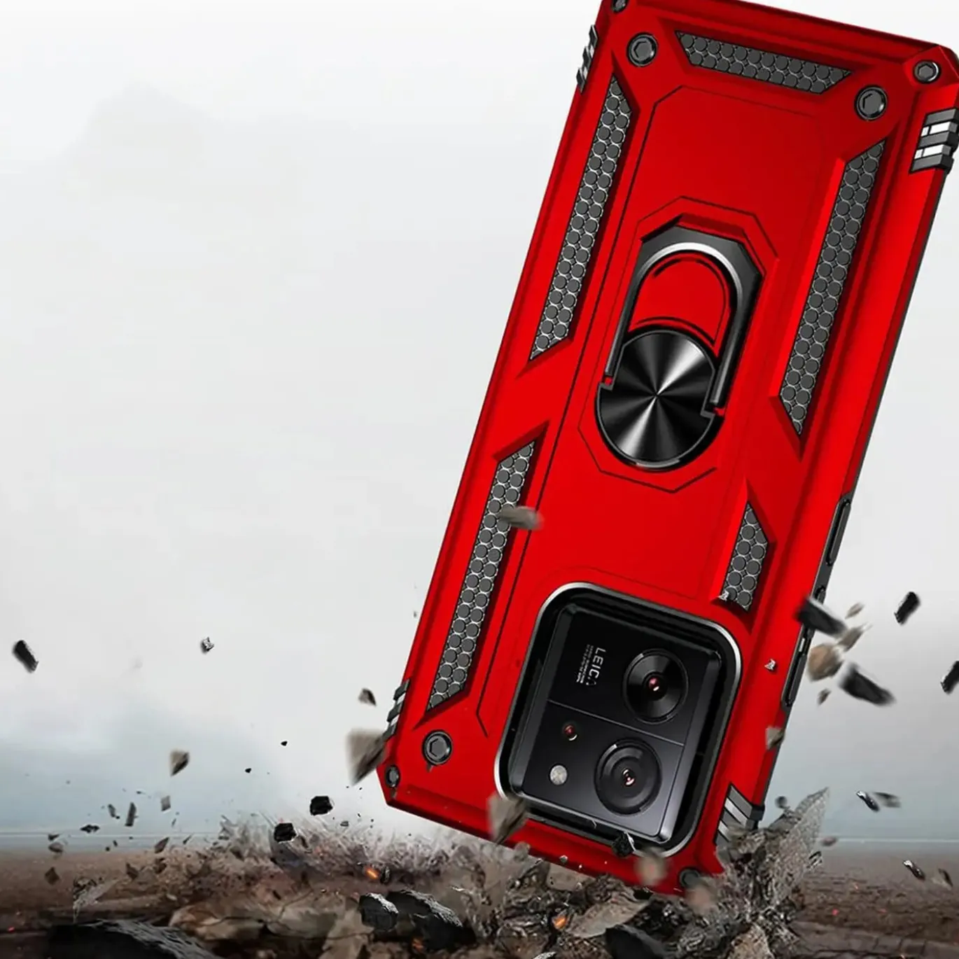 Xiaomi 13T / 13T Pro - Outdoor Hardcase mit Ringhalter