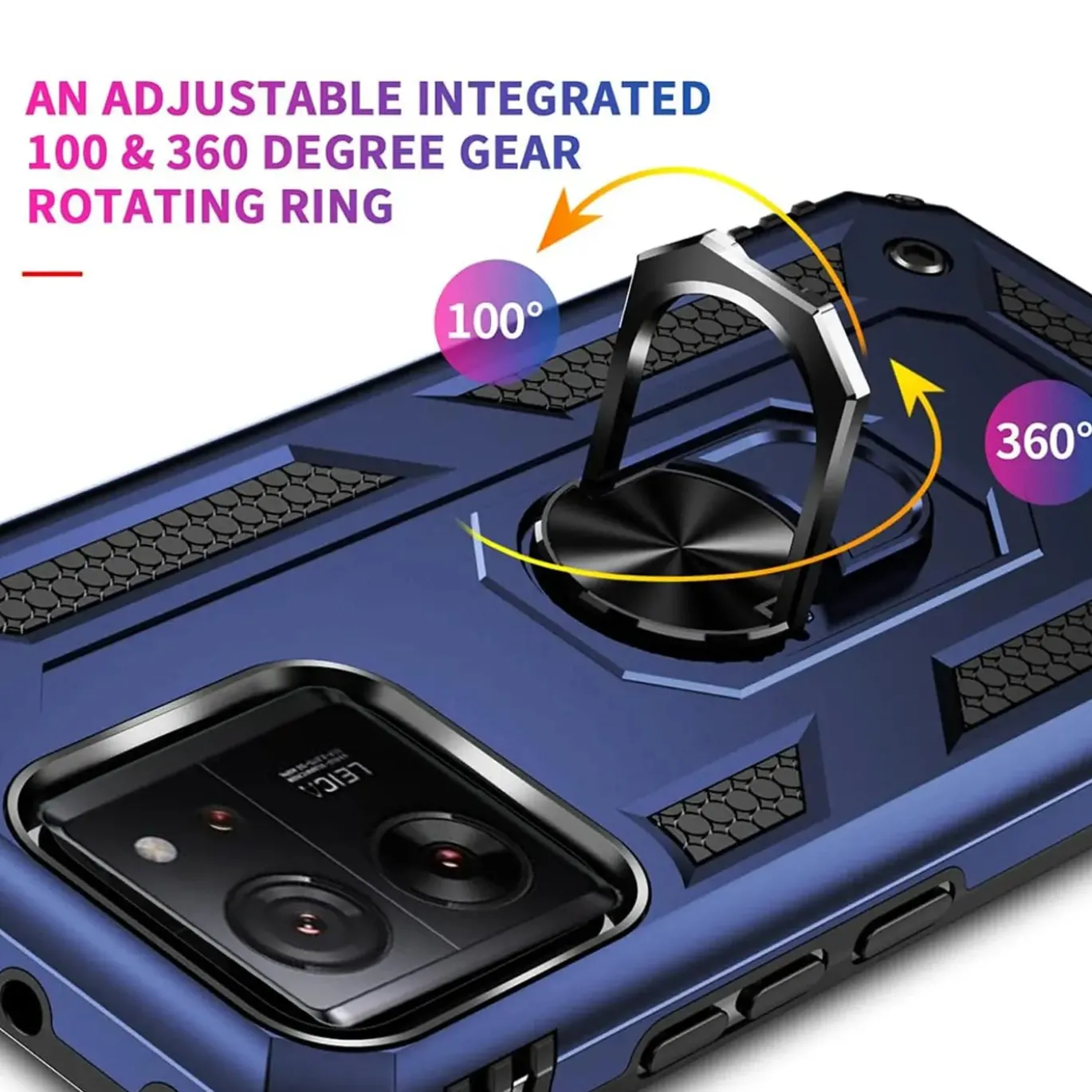 Xiaomi 13T / 13T Pro - Outdoor Hardcase mit Ringhalter