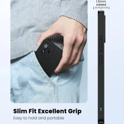 Xiaomi 13T / 13T Pro - Slim Silikon Backcover Schwarz