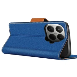 Xiaomi 15T Pro - Jeanslook Klapphülle mit Kartenfach