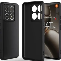 Xiaomi 14T Pro - Slim Silikon Backcover Schwarz